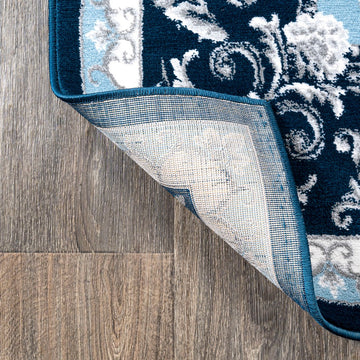 Acanthus French Border Area Rug